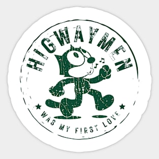 higwaymen my first love Sticker